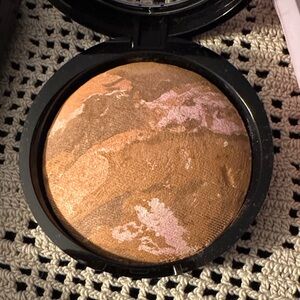 Laura Geller Baked Blush-n-Bronze Marbleized Compact - Rosy Bronze